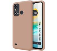Funda Silicona Líquida Ultra Suave para Zte Blade A53 Plus Color Rosa