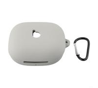 Funda Silicona para beats Powerbeats para Pro 2 Golpes Funda(Off white) | Silicona flexible, absorbe impactos, protege auriculares de caídas, ajuste seguro, para fácil limpieza