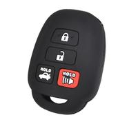 Funda Silicona para Llave Coche para Toyota para Camry para Corolla para Prado para Land Cruiser RAV4 para Yaris para Auris para Highlander(Type 5)