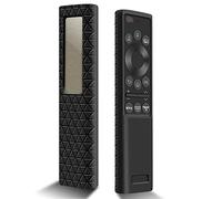 Funda Silicona para Mando Samsung Solar BN59-01357B BN59-01357A BN59-01357D Antideslizante Carcasa de Protector para Mando TV Samsung QLED 2021 Solar Remote (Negro)