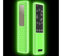 Funda Silicona para Mando Samsung Solar BN59-01357B BN59-01357A BN59-01357D Antideslizante Carcasa de Protector para Mando TV Samsung QLED 2021 Solar Remote (Glow Green)