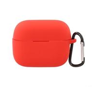 Funda Silicona para moto para buds Clip Anti-Golpes para Ajuste Perfecto(Red)
