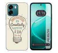 Funda Silicona para OPPO A6 4G / 5G diseño Creativity Dibujos