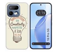 Funda Silicona para Realme 16 Pro 5G diseño Creativity Dibujos
