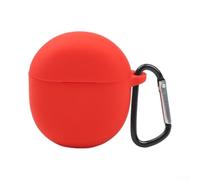 Funda Silicona Reutilizable Pixel-Buds 2A 2025 Negro(Red)