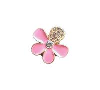 Funda Silla Coche Universal Clip de de para coche, decoración de ventilación de acondicionado de aleación de flor de pétalos de piña, Clip de Perfume Fundas Sillones Coche (A, One Size)