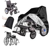 Funda Silla de Ruedas para Karman Healthcare LT-700T 2007-2022 2023 2024 2025 2026+, Tela Oxford 210D Protección UV Cordón Ajustable Cubierta Plegable con Bolsa Almacenamiento