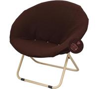 Funda Silla Elástica Impermeable, para Sillón sin Brazos o Luna - Protector Elástico de Tela Jacquard, Desenfundable y Lavable para Sofá 1 Plaza, Sala, Dormitorio(Dark Coffee,1ps)