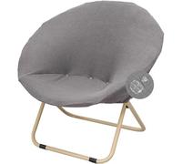 Funda Silla Elástica Impermeable, para Sillón sin Brazos o Luna - Protector Elástico de Tela Jacquard, Desenfundable y Lavable para Sofá 1 Plaza, Sala, Dormitorio(Light Gray,4ps)