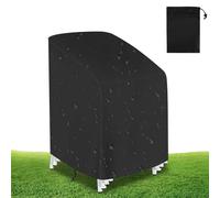 Funda Sillas Exterior Impermeable Fundas para Sillas de Jardin Funda para Sillas Exterior Jardin Funda Sillas Jardin Apilables Funda Protectora para Silla Jardin Exterior 210D Anti Viento Anti UV