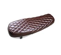 Funda Sillín 640mm Universal Asiento de la motocicleta Handwork Moto Sutura Rejilla Cojín del asiento Para MASH125 Para MASH250 Para MUTT125(Color04)