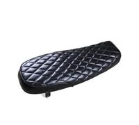 Funda Sillín 640mm Universal Asiento de la motocicleta Handwork Moto Sutura Rejilla Cojín del asiento Para MASH125 Para MASH250 Para MUTT125(Color01)