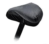 Funda Sillín Bicicleta Gel Ergonómico Reflectante L | Gel ergonómico, alivia presión, tiras reflectantes, tamaño L, ciclismo urbano(Medium+Rain cover)