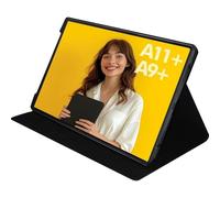 SILVERHT Funda para Samsung Galaxy Tab A11+/A9+ 11" con diseño Wave, Soporte multiajustable y protección Resistente (Gris)