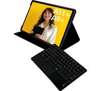 Funda SilverHT Wave Touch Azul con teclado Bluetooth y touchpad para Tab A11+/A9+