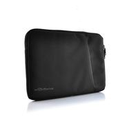 Funda Skin Protector para Portátil Urban -Ref 81368- para Portatiles de 13" con Cierre de Cremallera e Interior Acolchado y Bolsillo Frontal Exterior by Office Box. (hasta 13", Negro)