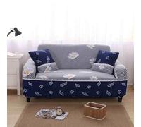 Funda Sofa 3 Plazas Flores Azules Oscuras Funda para Sofá Elasticas Extraíbles Lavables,Jacquard Spandex,Protector Sofa Gatos Arañazo Y Perros Mascotas