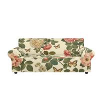 Funda Sofa 3 Plazas Rosa Beige Amarillo Cubre Sofas Ajustables Fundas Sofas Elastica Spandex Lavables Protector Sofa Cover Anti Gatos Funda Sofá Universal Espesas Fundas Sofá Modernas Couch Cover