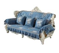 Funda Sofa Antideslizante Funda de sofá de Chenilla Lavable para Todas Las Estaciones Almohadilla para sofás Proteger Muebles Funda 1 2 3 4 plazas