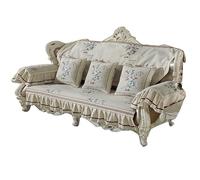 Funda Sofa Antideslizante Funda de sofá de Chenilla Lavable para Todas Las Estaciones Almohadilla para sofás Proteger Muebles Funda 1 2 3 4 plazas