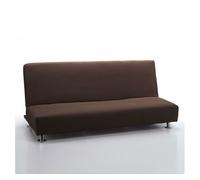 Funda sofá cama clic clac 3 plazas stra marrón nordic-home