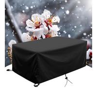 Funda Sofa Exterior Impermeable 300x160 Fundas Muebles Jardin Exterior Impermeable,420d Oxford Funda Muebles Exterior Impermeable Para Muebles Jardin Lluvia, Nieve, Solar Y Polvo 300x160x75cm/LxWxH
