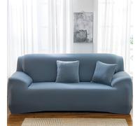 Funda Sofá Multiusos Todo El Año Fundas Sofas 3 y 2 Plazas Ajustables Cubierta Antideslizante Universal Sofa Couch Cover Protector,Gray Blue,3 Seater