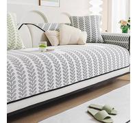 Funda Sofa, para Cama Plaid Sofa 1 2 3 4 Plazas, Cubre Sofá Chaise Longue, Protector de Muebles para Sofá, Funda de sofás Lavable,Dark Gray,28 * 28in/70 * 70cm