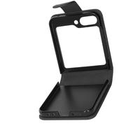 Funda, solapa para Galaxy Z Flip 5, lengüeta magnética Chesterfield granulada