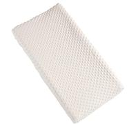 Funda sólida para cambiador, se adapta a cambiador de pañales contorneado de 32 pulgadas/34 x 16 pulgadas, ultra suave y acogedor, con puntos de visón, transpirable, lavable y extraíble (beige)