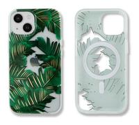 Funda Sonix para iPhone 15, 14 y 13 | Compatible con MagSafe | Probada contra ca das desde 3 m | Hojas de palmera de las Bahamas