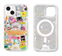 Funda Sonix x Sanrio para iPhone 15, 14 y 13 | Compatible con MagSafe | Probada contra ca das desde 3 m | Pegatinas de Hello Kitty y sus amigos