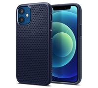 Funda Spigen Liquid Air Armor dise ada para iPhone 12 Mini (2020) - Azul marino