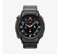 Funda Spigen Rugged Armor Pro + Correa para Samsung Watch 8 Classic 46mm Negro