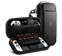 Funda Spigen Rugged Armor Pro, negra - Nintendo Switch/Switch OLED