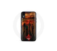 Funda - Stranger Things - Iphone XS - Rigido - Negro - Protección