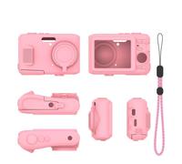 Funda suave de silicona para cámara KODAK PIXPRO FZ45 Funda resistente a los golpes (rosa)