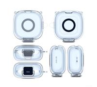 Funda suave para auriculares Soundcore P31i, material ABS, diseño ligero, fácil de transportar, cubo de 10 cm (azul)