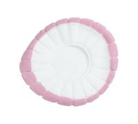 Funda suave y gruesa para asiento de inodoro con borde elástico para una cobertura completa y posicionamiento antideslizante en asientos estándar (13)