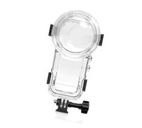 Funda subacuática impermeable de 60 m para cámara deportiva, revestimiento antihuellas dactilares para cámara de 360 grados sin costuras