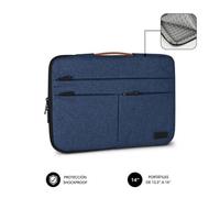 Funda Subblim Air Padding 360 Sleeve para Portátiles hasta 14'/ Azul