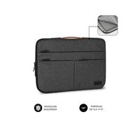 FUNDA PORTATIL SUBBLIM AIR PADDING 360 SLEEVE 13,3-14" DARK GREY