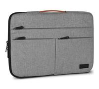 Funda Subblim Air Padding 360 Sleeve para Portátiles hasta 15.6'/ Gris Claro