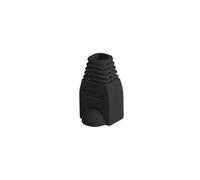 Funda sujetacables Lanberg PLB-1000-BK Negro PVC para RJ-45 (100 uds)