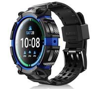 Funda SUPCASE Unicorn Beetle Pro Series para Galaxy Watch 5 Pro de 45 mm (versi n 2022), resistente y protectora, con correas (azul oscuro)