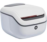 Funda superior universal para motocicleta, caja de almacenamiento impermeable que absorbe los golpes con acolchado de ABS grueso para un transporte seguro de equipo de turismo