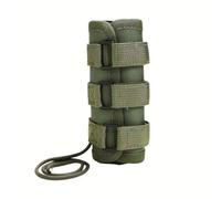 Funda supresora para configuración de equipo de entrenamiento, envoltura ajustable de 3 correas con cordón en la cola y cubierta exterior acolchada, protector de manga supresora, correa trasera de