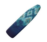 Funda Tabla De Planchar 110x30 Azul Oscuro Funda Plancha Universal Ajustable con Acolchado para Un Planchado Más Fácil - Tamaño Universal,con Reflejo térmico,Transpirable y Antideslizante