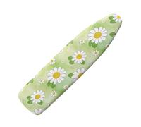 Funda Tabla De Planchar 110x30 Flor Blanca Funda Plancha Universal Ajustable con Acolchado para Un Planchado Más Fácil - Tamaño Universal,con Reflejo térmico,Transpirable y Antideslizante
