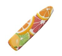 Funda Tabla de Planchar 110X30 Frutas Amarillas Funda para Tabla De Planchar, Elástica para Tabla De Planchar, Ajustable, Reflecta Vapor Y Calor,Lavable, Duradera